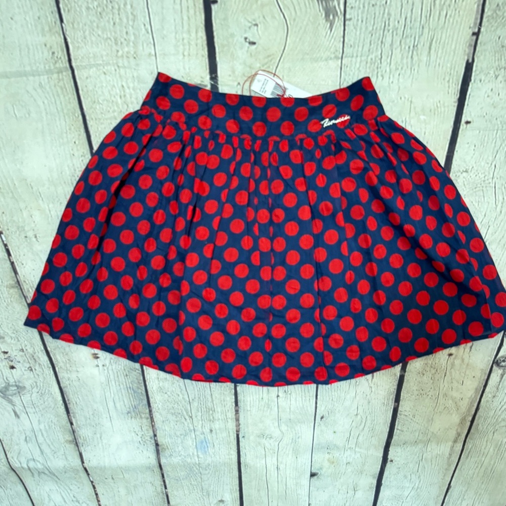 Fioruccini Polka Dot Skirt in Red and Blue